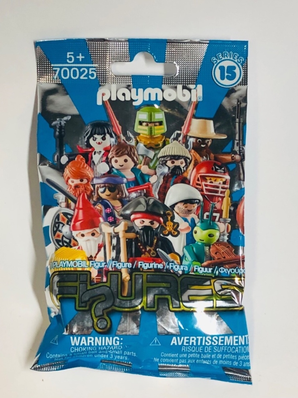NEW Playmobil Figures Blind Bag Series 15 Blue